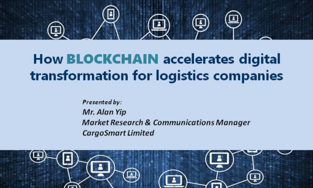 How BLOCKCHAIN accelerates digital transformation for logistics companies
